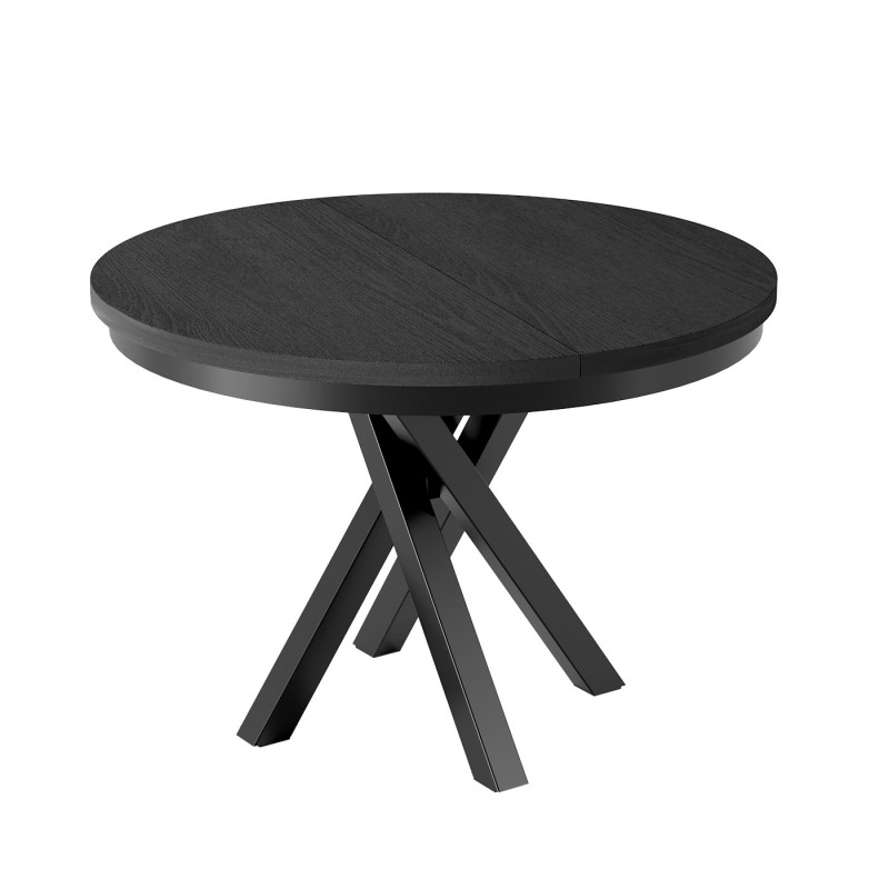 Stół LUME – Okrągły, Rozkładany, Nowoczesny Design