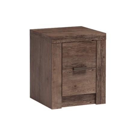 Szafka nocna POLIS – kompaktowy stolik nocny do sypialni