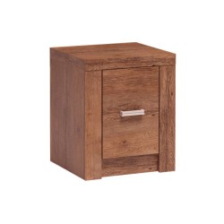 Szafka nocna POLIS – kompaktowy stolik nocny do sypialni