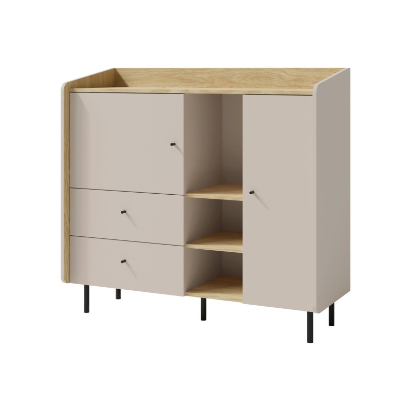 Komoda ALEX – nowoczesny design, 2 kolory, duża pojemność