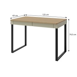 Biurko młodzieżowe LICO – nowoczesne, funkcjonalne miejsce do nauki