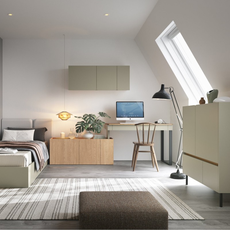 Komoda LICO 3-drzwiowa do pokoju młodzieżowego