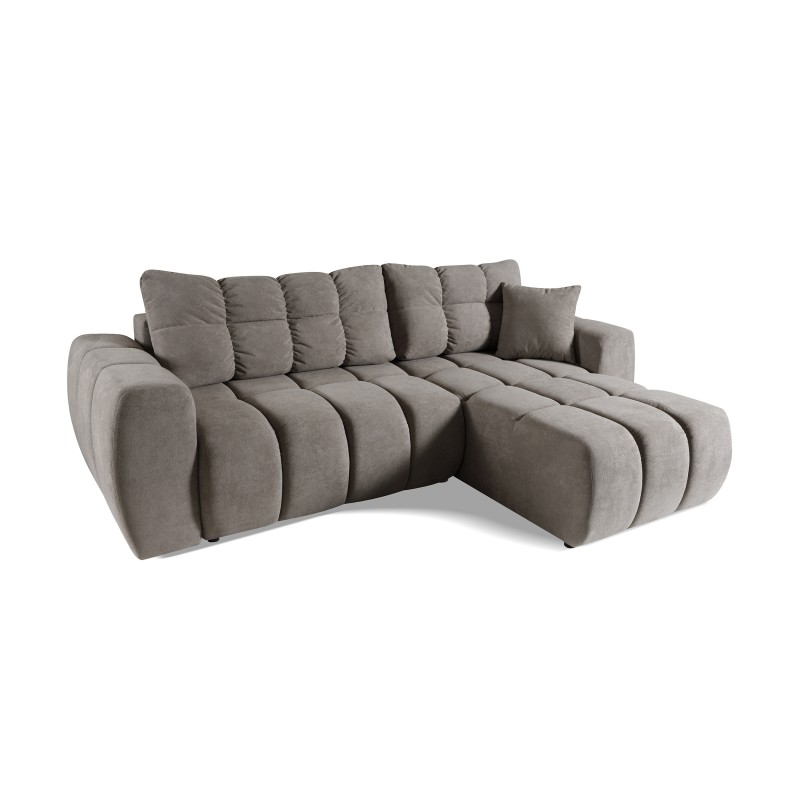 Narożnik FERIO – sofa z funkcją spania i uniwersalną otomaną