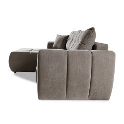 Narożnik FERIO – sofa z funkcją spania i uniwersalną otomaną
