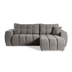 Narożnik FERIO – sofa z funkcją spania i uniwersalną otomaną