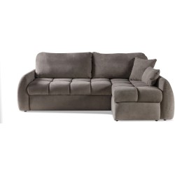 Narożnik GLAVI z funkcją spania i pojemnikiem na pościel – komfort i styl