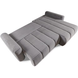 Narożnik CAVO z funkcją spania i pojemnikiem – nowoczesny design i komfort