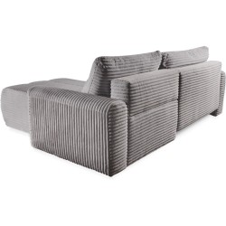 Narożnik CAVO z funkcją spania i pojemnikiem – nowoczesny design i komfort