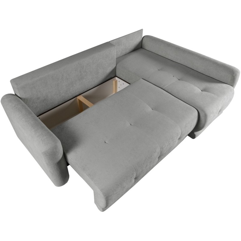 Narożnik VERO z funkcją spania i pojemnikiem – nowoczesny design i komfort