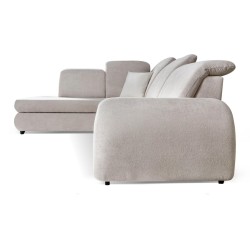 Narożnik ONEL z funkcją spania i regulowanymi zagłówkami – komfort i nowoczesny design