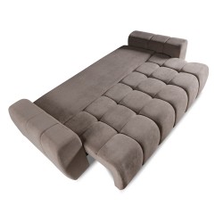 Sofa FAVI 3-osobowa z funkcją spania i pojemnikiem – nowoczesny komfort