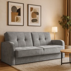 Sofa PAVO 3-osobowa z funkcją spania i pojemnikiem