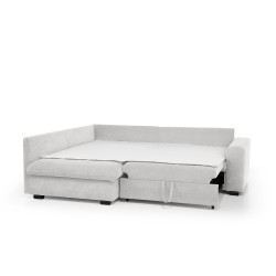 Narożnik RAMO z funkcją spania i topperem gratis – duża powierzchnia 160×200 cm