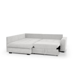 Narożnik RAMO z funkcją spania i topperem gratis – duża powierzchnia 160×200 cm