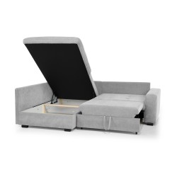 Narożnik RAMO z funkcją spania i topperem gratis – duża powierzchnia 160×200 cm