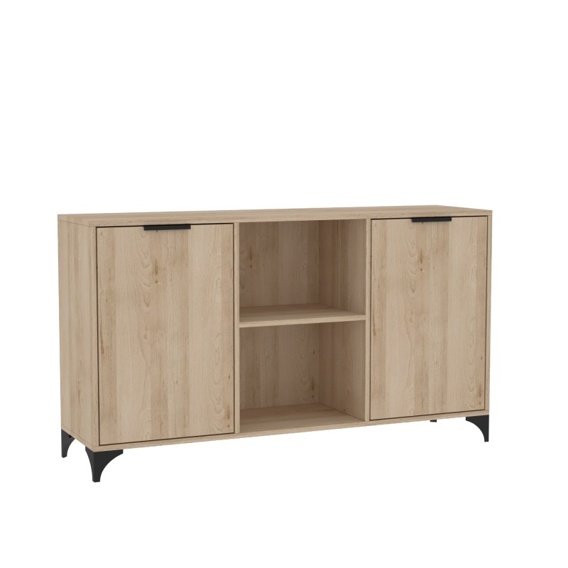 Komoda dwudrzwiowa HOME – nowoczesna, praktyczna, 150 cm