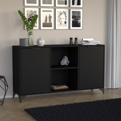 Komoda dwudrzwiowa HOME – nowoczesna, praktyczna, 150 cm