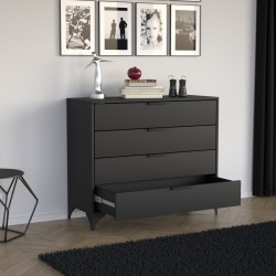 Komoda HOME 4 szuflady – nowoczesna komoda do salonu i sypialni