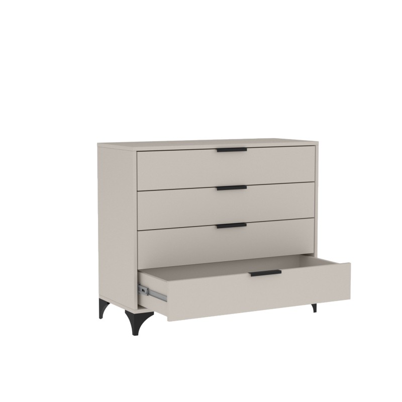 Komoda HOME 4 szuflady – nowoczesna komoda do salonu i sypialni