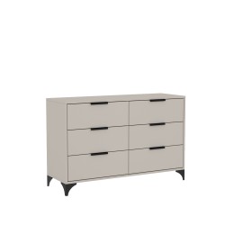 Komoda z 6 szufladami HOME  – nowoczesna, pojemna, praktyczna