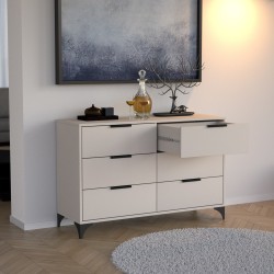 Komoda z 6 szufladami HOME  – nowoczesna, pojemna, praktyczna