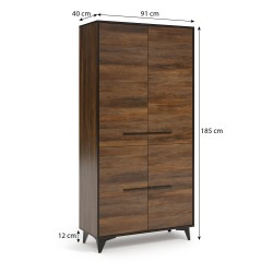 Szafa czterodrzwiowa FELIA – nowoczesna i pojemna szafa