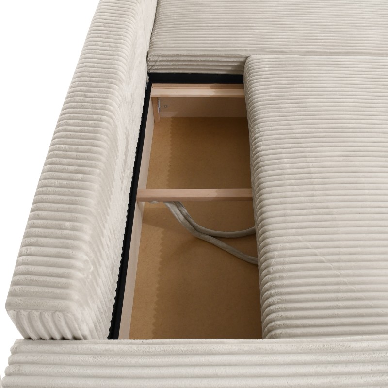 Narożnik PORTO L z funkcją spania i pojemnikiem