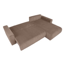 Narożnik PORTO L z funkcją spania i pojemnikiem