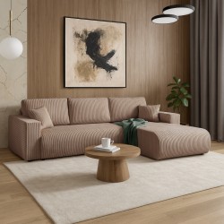 Narożnik PORTO L z funkcją spania i pojemnikiem