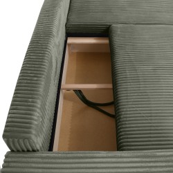 Narożnik PORTO L z funkcją spania i pojemnikiem