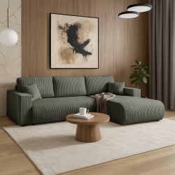 Narożnik PORTO L z funkcją spania i pojemnikiem