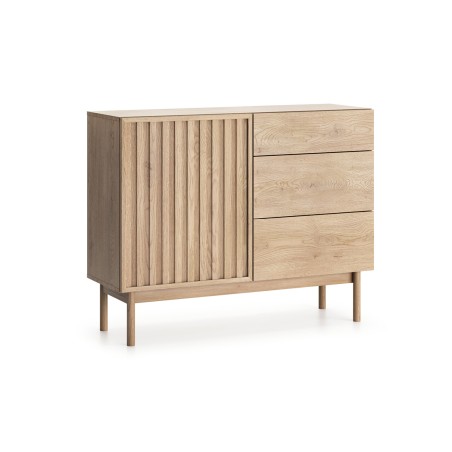 Komoda SAPPORO 3 szuflady i 1 drzwi | Styl i funkcjonalność