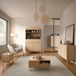 Komoda SAPPORO 3 szuflady i 1 drzwi | Styl i funkcjonalność