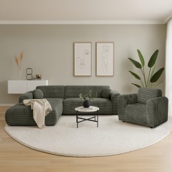 Narożnik PUERTO L bez funkcji spania – nowoczesny i wygodny