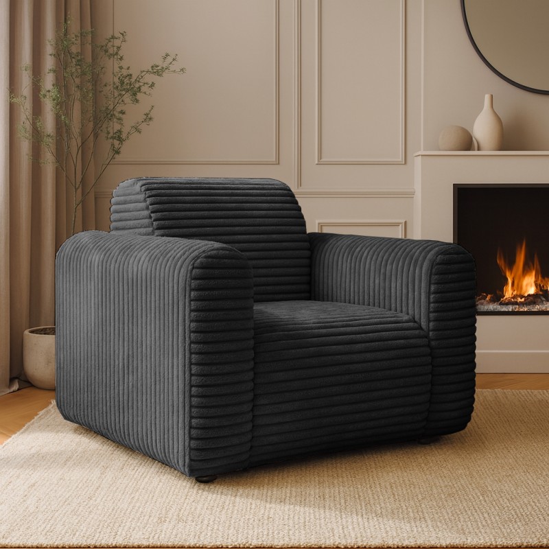 Fotel PUERTO w tkaninie Tilia – styl i komfort do salonu