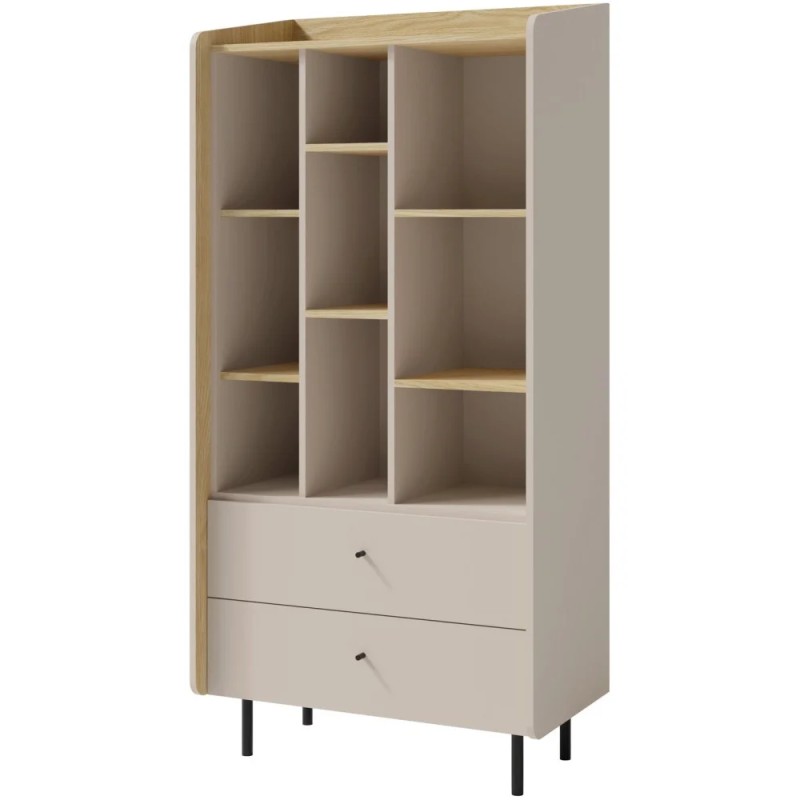 Regał ALEX 2 szuflady – nowoczesny i funkcjonalny