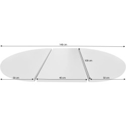 Okrągły stół rozkładany LAURA – elegancki i nowoczesny