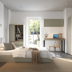 Regał LICO 1 drzwi 10 półek – nowoczesny i funkcjonalny