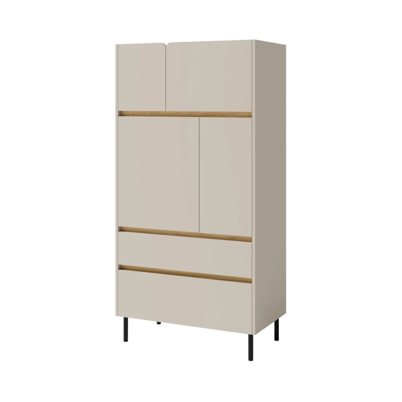 Komoda LICO 2 szuflady 4 drzwi – nowoczesna i funkcjonalna