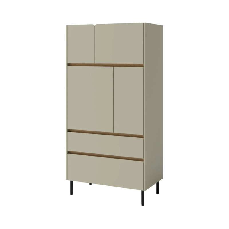 Komoda LICO 2 szuflady 4 drzwi – nowoczesna i funkcjonalna