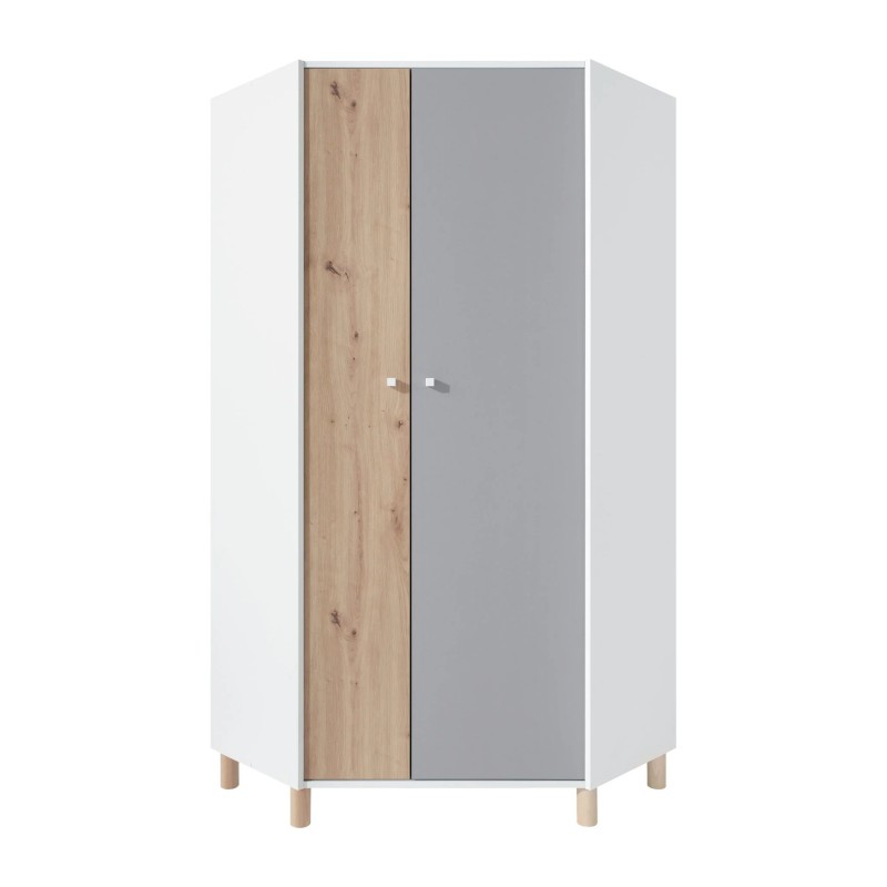 Szafa narożna FIGO 2 drzwi – nowoczesna i praktyczna