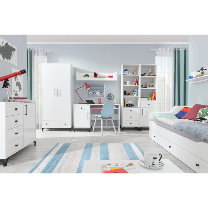 Witryna BERGO z 1 drzwiami i 2 szufladami | BeautySofa24