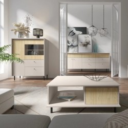 Komoda MONAKO 7 szuflad i 2 drzwi – elegancka, nowoczesna i pojemna