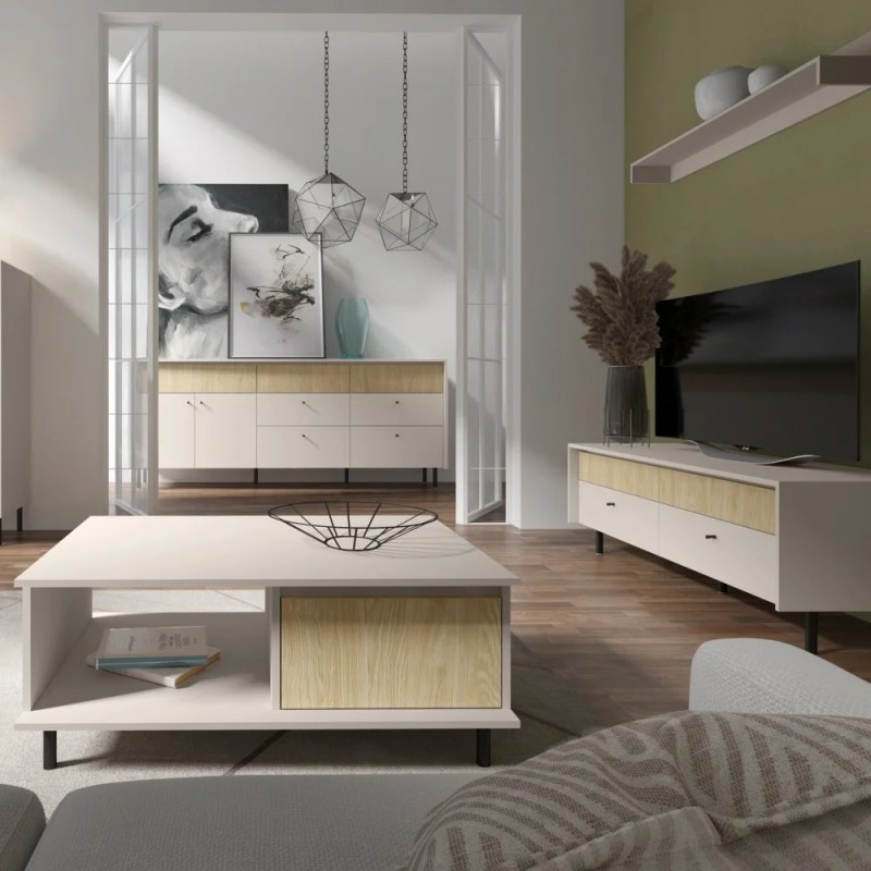 Szafka RTV MONAKO 4 szuflady – nowoczesny design