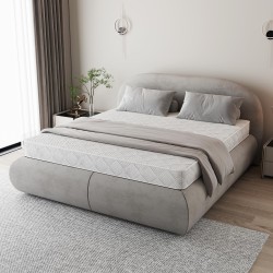 Materac medyczny sprężynowy MEDIRO FORM SENIOR  – 7 stref, H2, Silver Life, ergonomiczny komfort