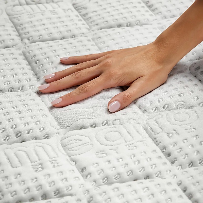 Materac medyczny sprężynowy MEDIRO FORM SENIOR  – 7 stref, H2, Silver Life, ergonomiczny komfort