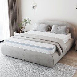 Materac medyczny kieszeniowy MEDIRO CARE SENIOR – 7 stref, H2/H3, lateks, kokos, TENCEL