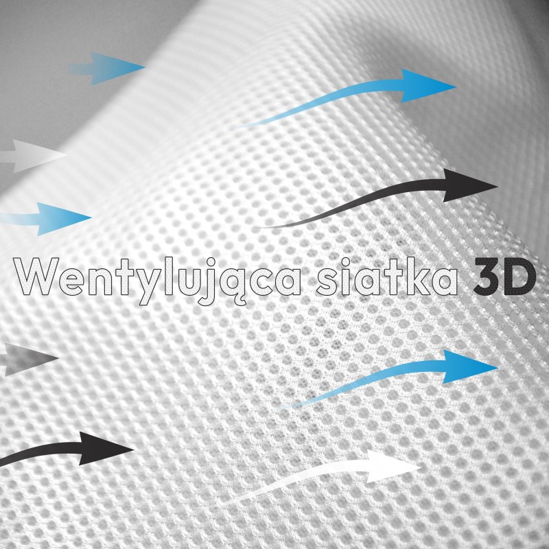 Materac MEDIRO VITA SENIOR H3 – kieszeniowy, pianka HR, pokrowiec TENCEL