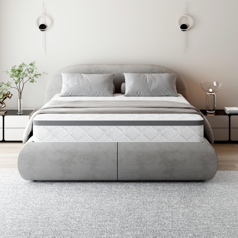 Materac kieszeniowy MEDIRO THERM SENIOR – dwustronny komfort H3/H4, 7 stref podparcia