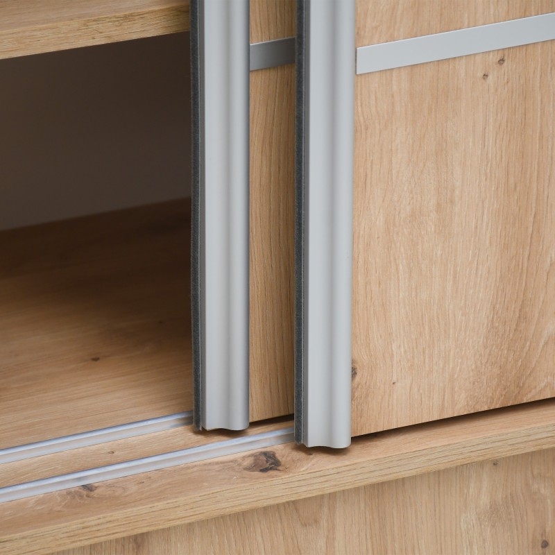 Komoda MIRELA z 2 drzwiami przesuwnymi – nowoczesna i elegancka komoda do salonu | BeautySofa24